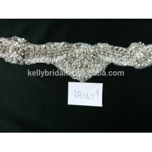 Alibaba wholesale crystal rhinestone beaded trim garment accessories DIY supplies